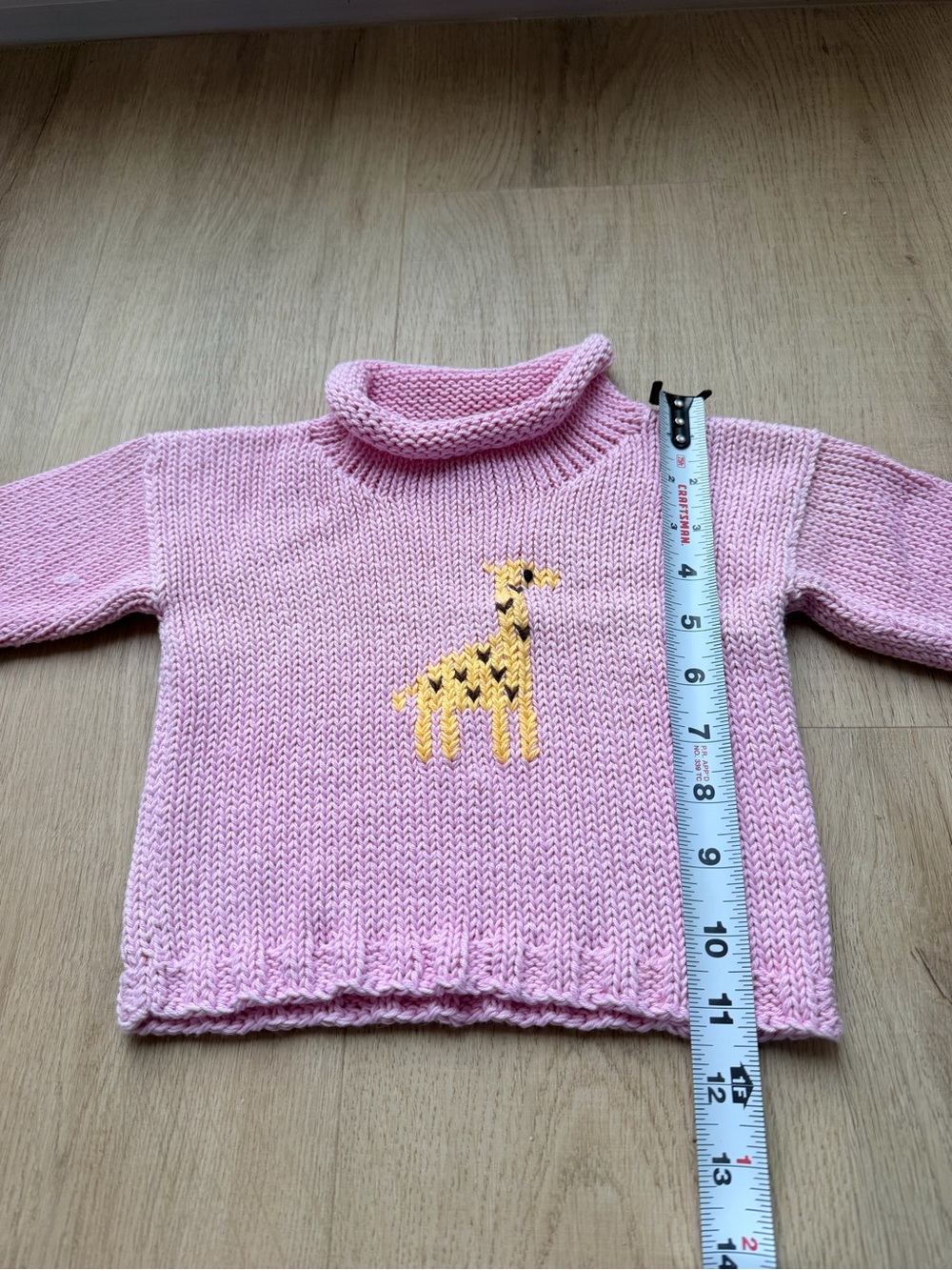 Cape Kids Pink Chunky Knit Sweater - Picture 6 of 9